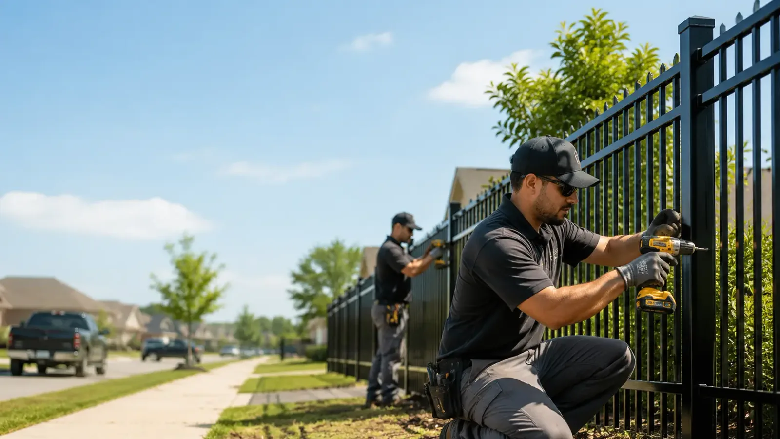 Metal Fence Installation in Hugo, MN